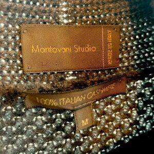 Long cashmere sweater jacket made in Italy